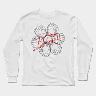 baseball mom Long Sleeve T-Shirt